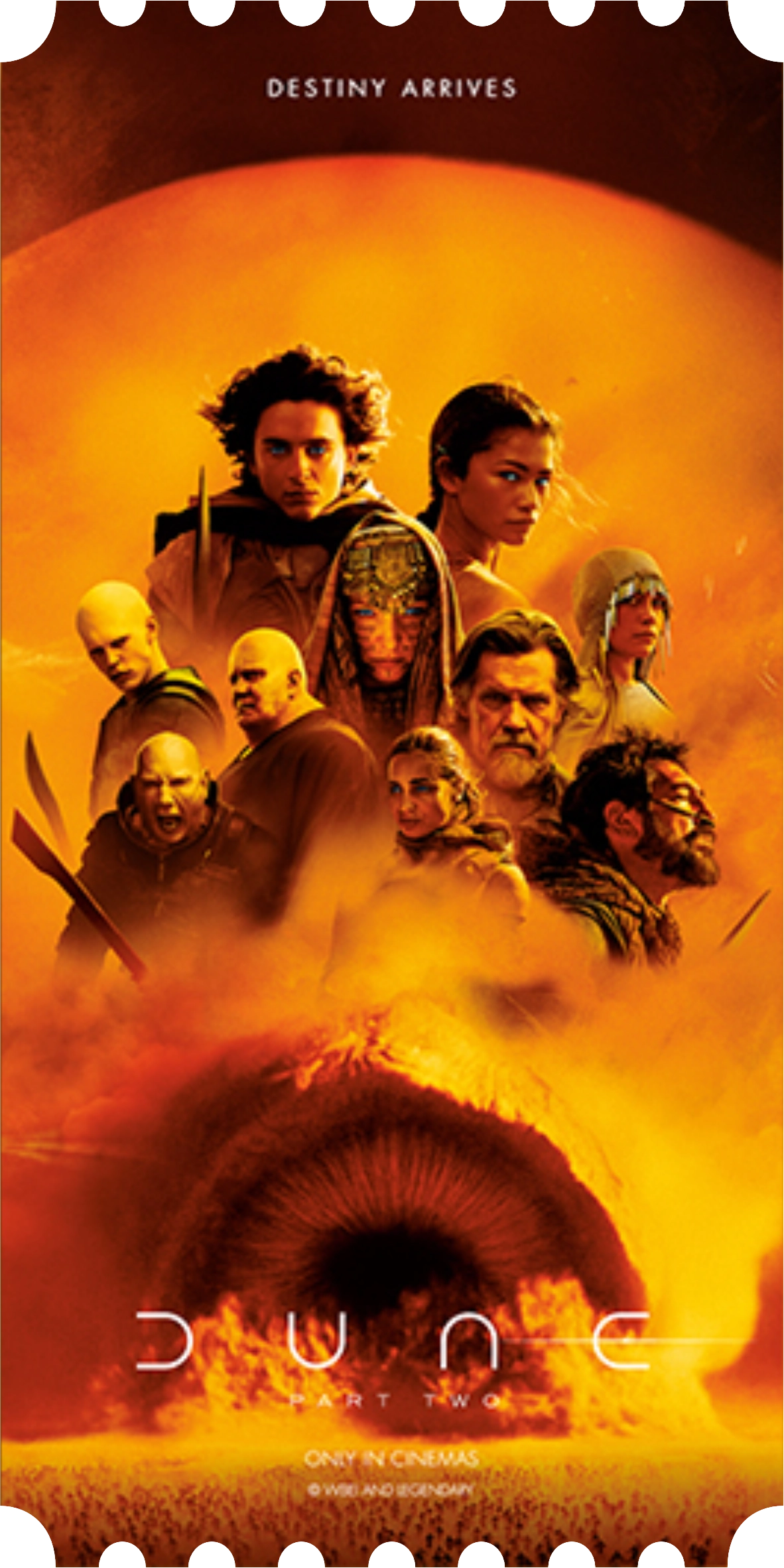 듄: 파트 2 오리지널 티켓 2