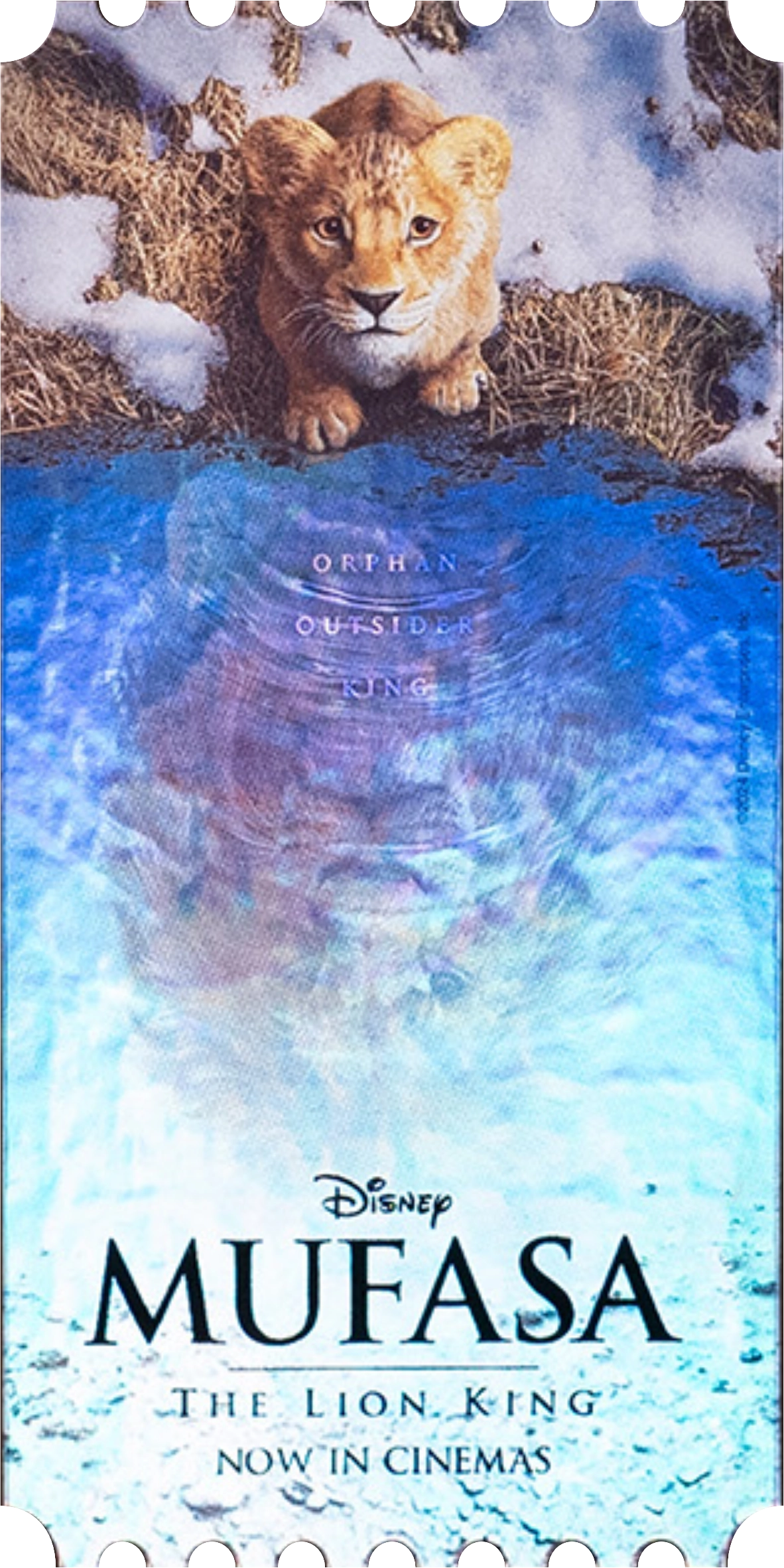 무파사: 라이온 킹 오리지널 티켓 1