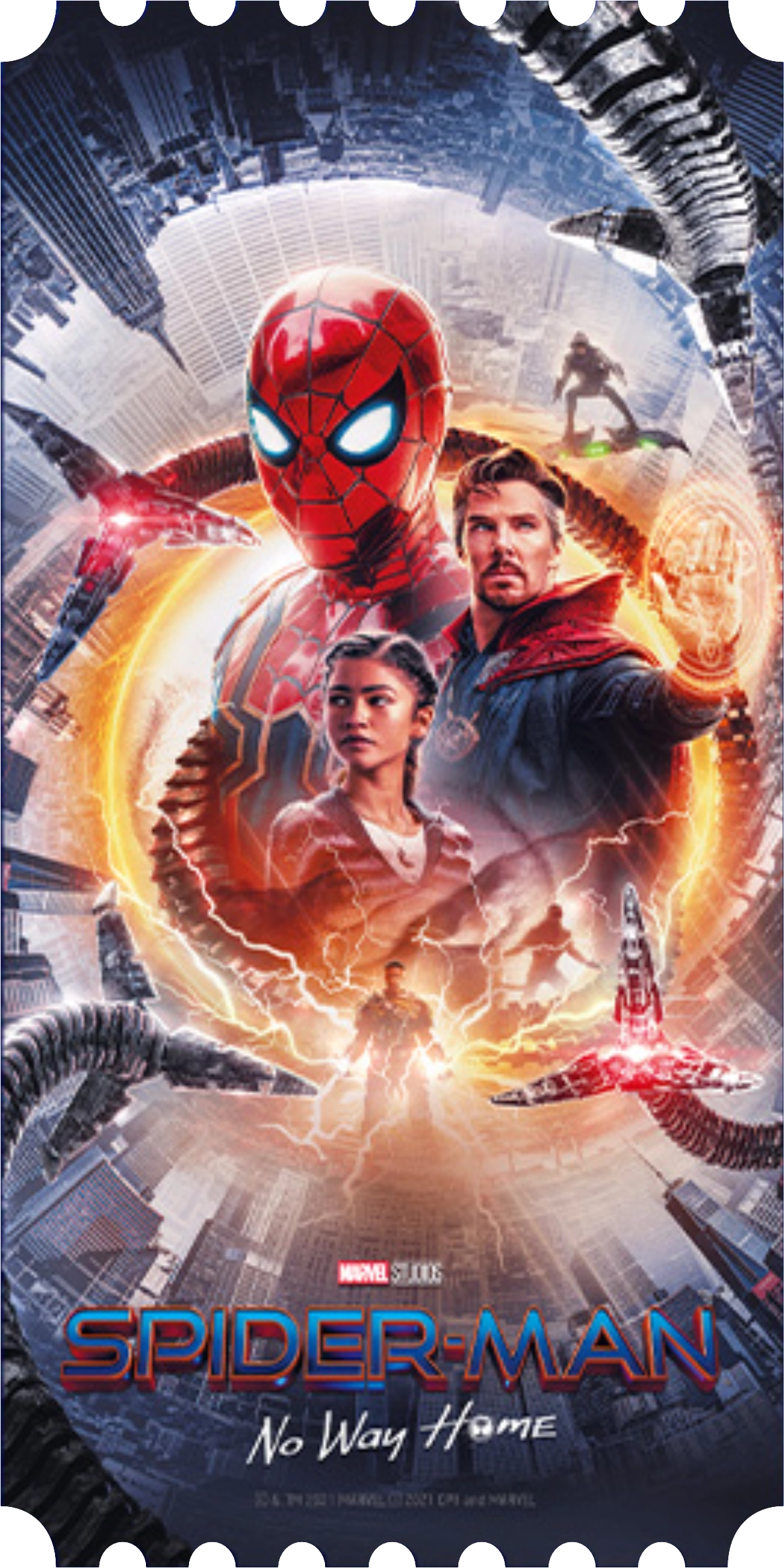 스파이더맨: 노 웨이 홈 오리지널 티켓 3