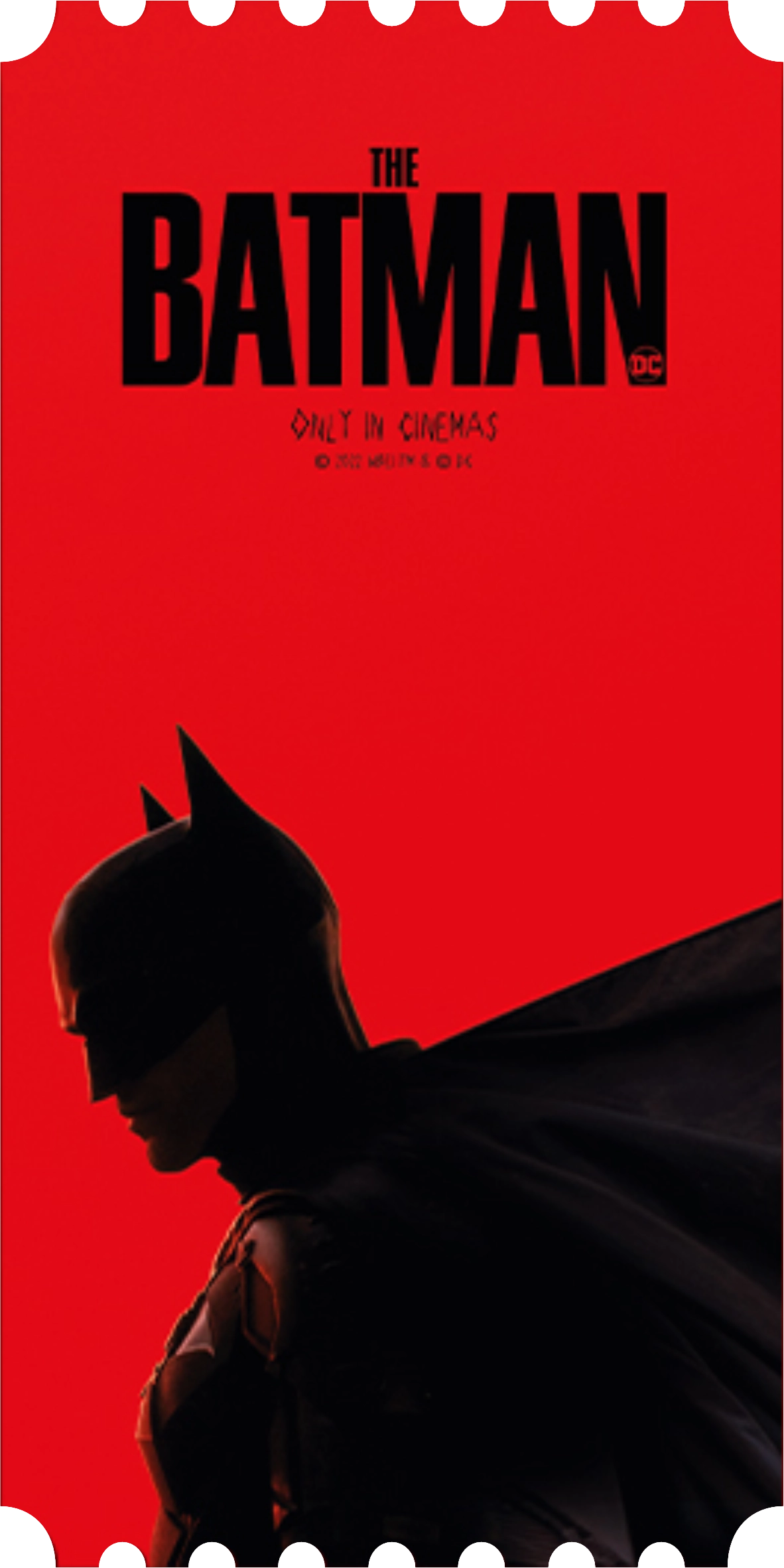 더 배트맨 오리지널 티켓 1